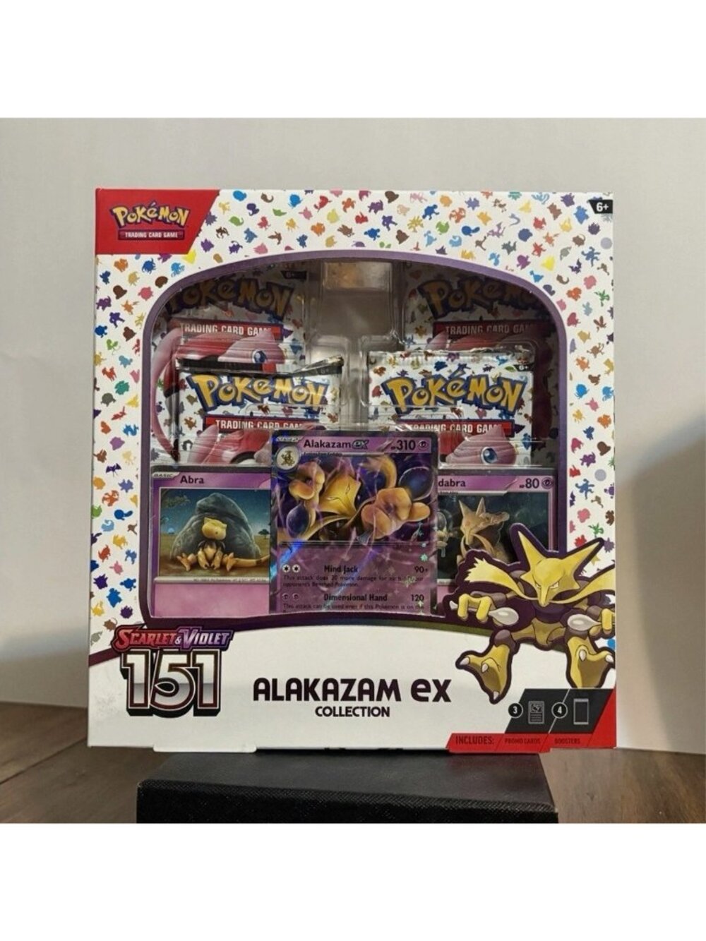 Pokemon TCG: Scarlet & Violet 151 Alakazam ex Collection Box - Sealed